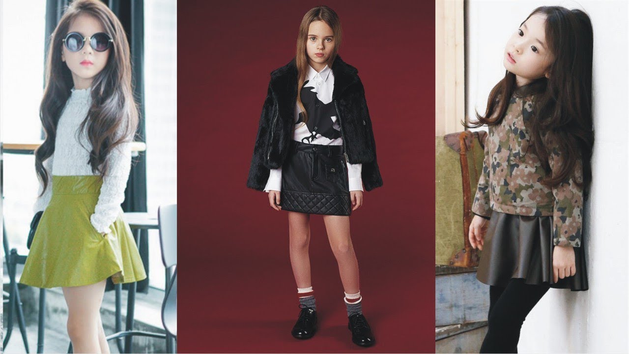 Cute Leather Skirt For Kids Today