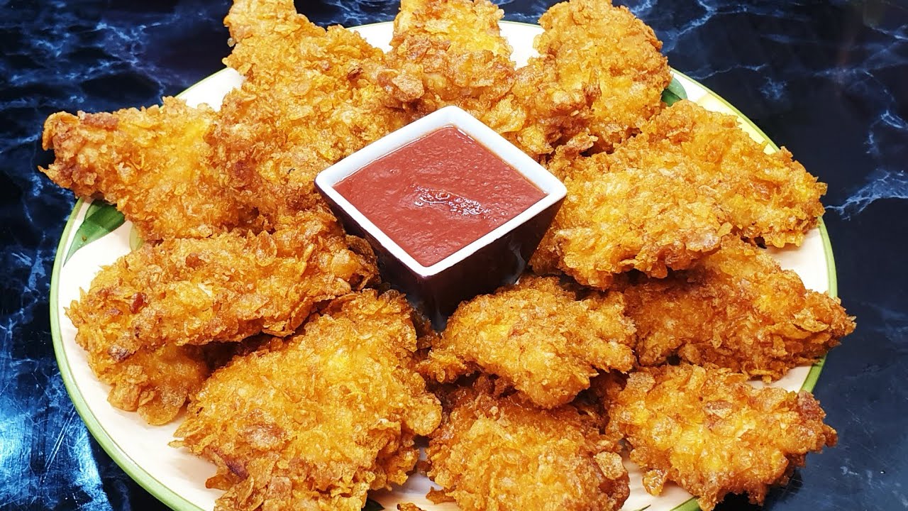 دجاج كنتاكي KFC الوصفة الأصلية بخلطة سرية نتاع المطاعم مقرمش لذيذ/POULET KFC