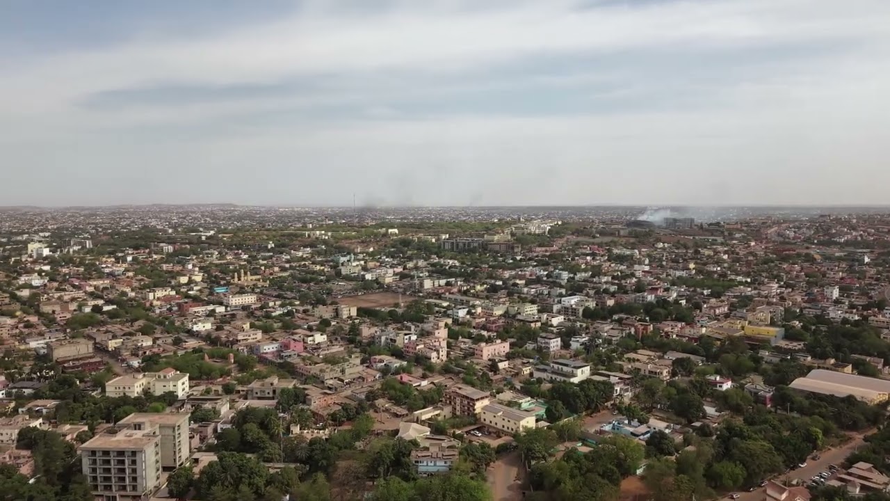 Plane Captured with DJI 5 Mini Pro Over the City