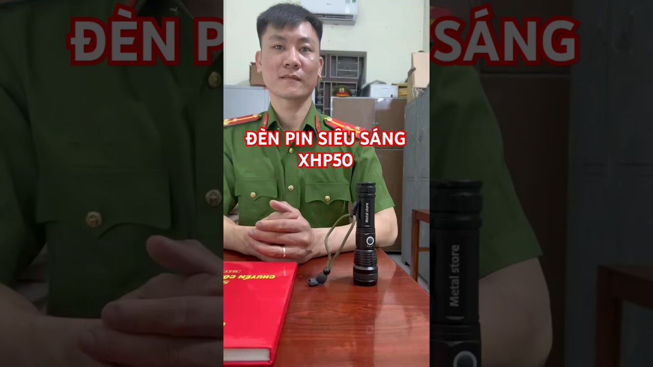 Đ&Egrave;N PIN SI&Ecirc;U S&Aacute;NG XHP50 D&Ugrave;NG PIN BỰ 26650 / GI&Aacute; 219K || ĐẶT H&Agrave;NG 0774.762.652