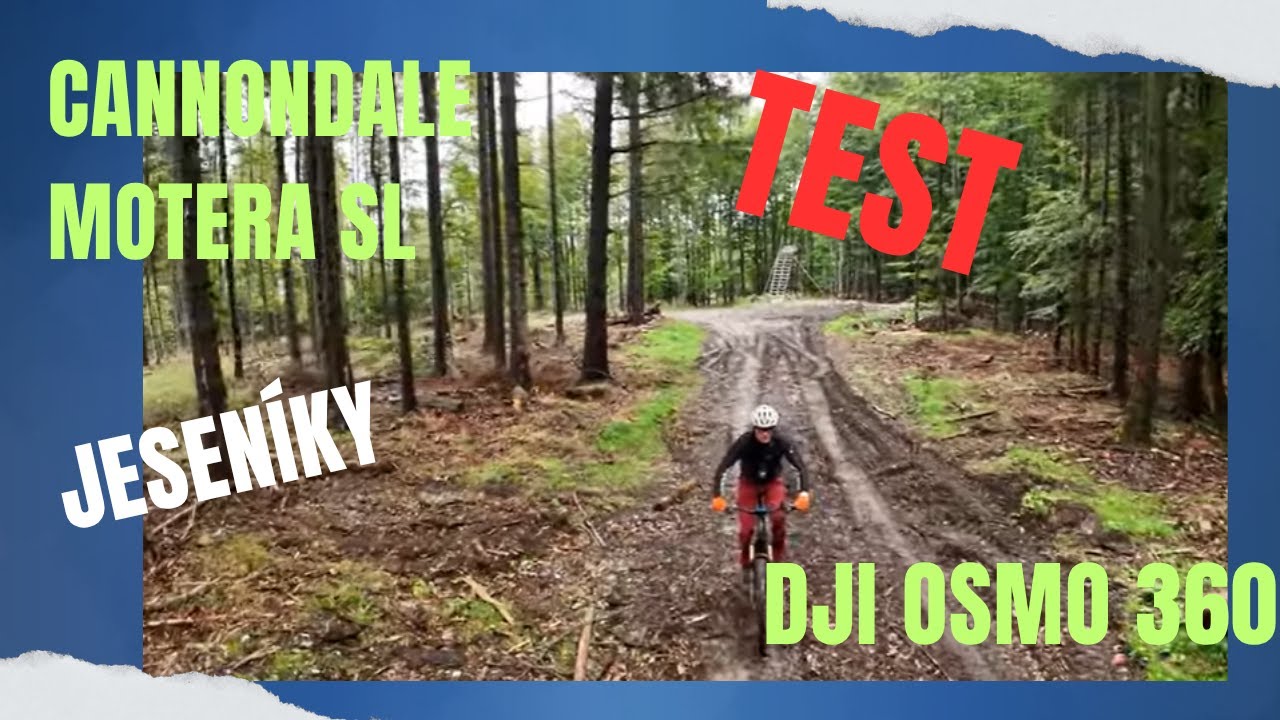 „Cannondale Moterra SL TEST | Jeseníky + DJI OSMO 360 + Mini 4 Pro“