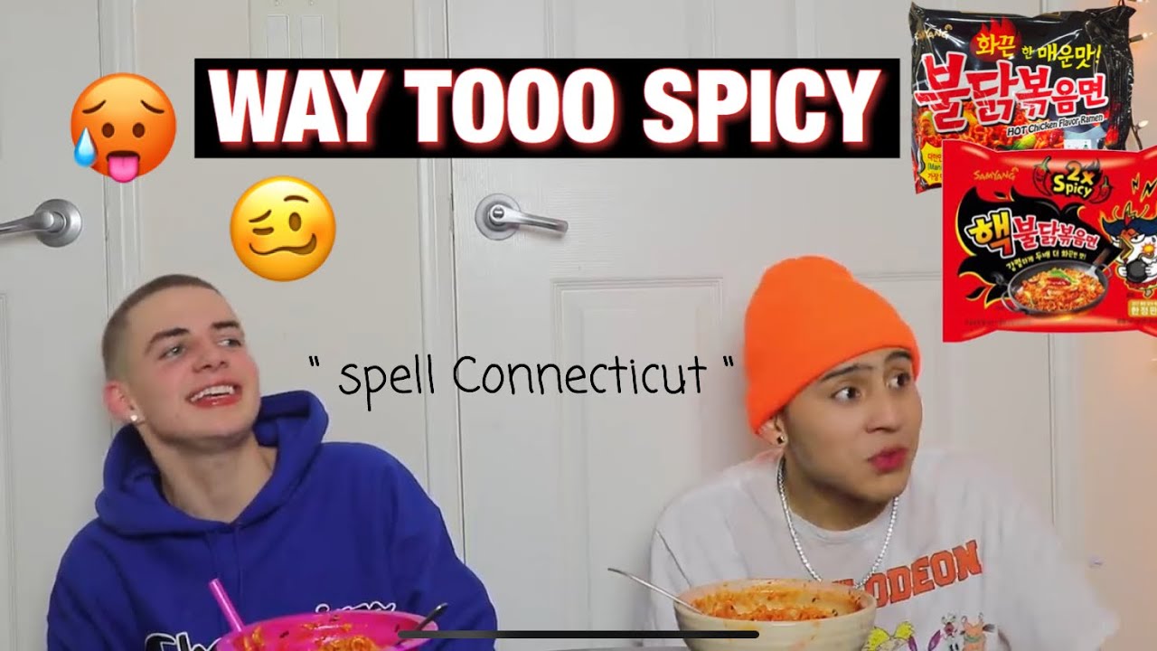 SPELLING BEE WHILE EATING SPICY NOODLES W/ BADZACH