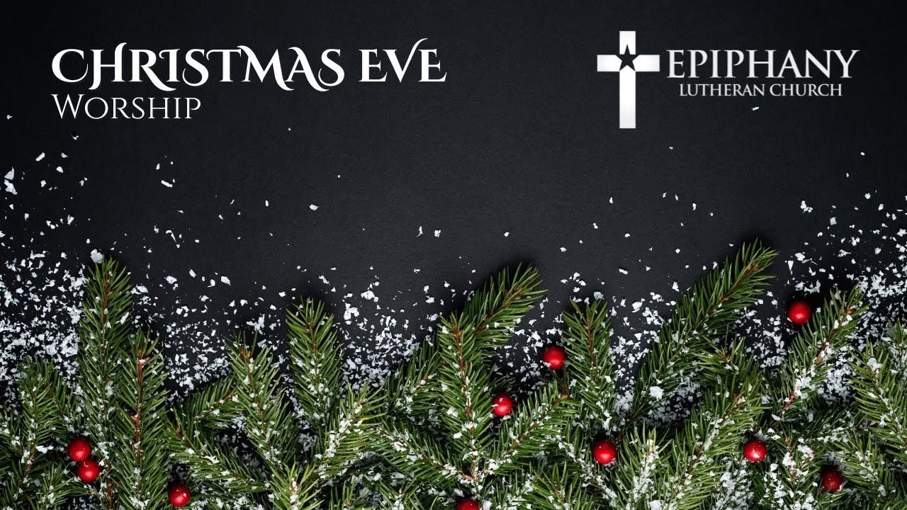 Christmas 2025 Invitation from Epiphany Lutheran Church of Castle Rock, Colorado