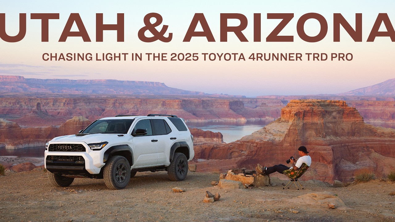 Chasing Light: 300mi in a 2025 4Runner to Capture Wild Desert Landscapes