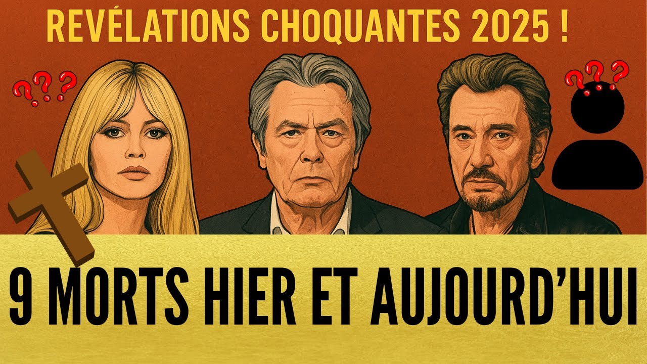 Que sont devenues nos 9 stars françaises légendaires ? Révélations CHOQUANTES 2025 !