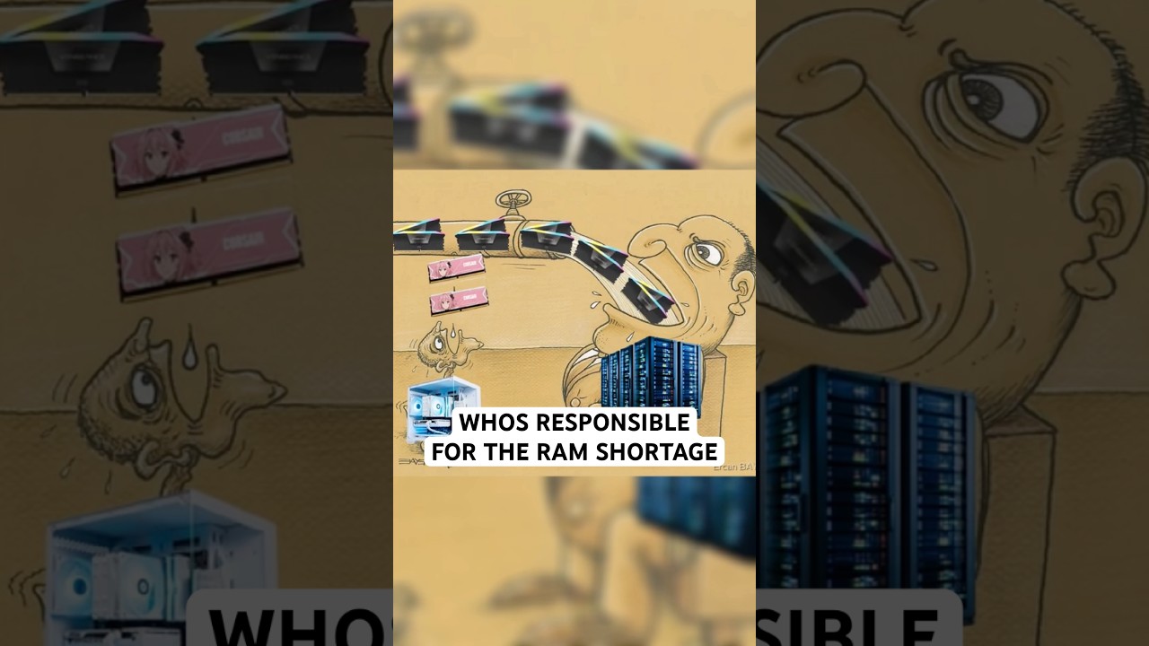 This is why there&rsquo;s a RAM shortage
