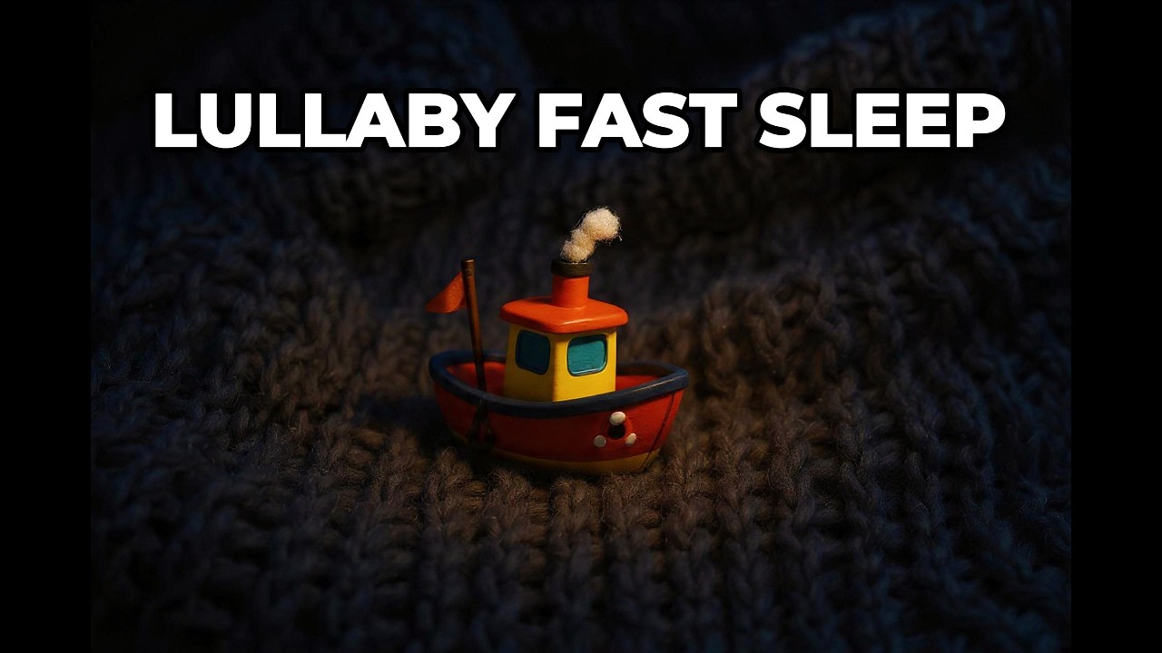 Sleepy Little Boat (No Words) 🌙 Mother's Humming Lullaby | Sleep Instantly  Deep Sleep for Babies