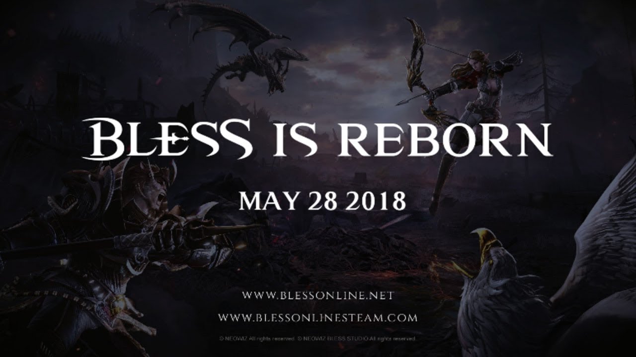 [Bless Online] Steam Announcement Trailer 2018