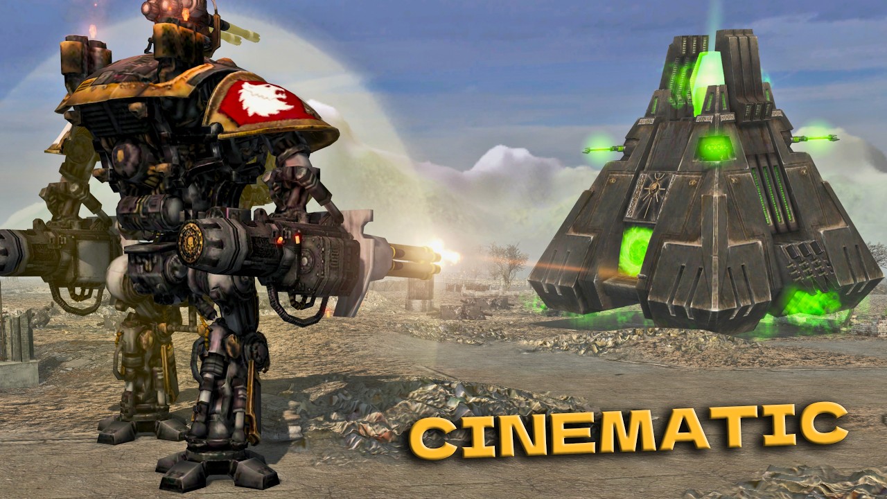 STEEL vs LIVING METAL – Imperial Guard vs Necrons | Men of War: Warhammer 40K Cinematic (4K)