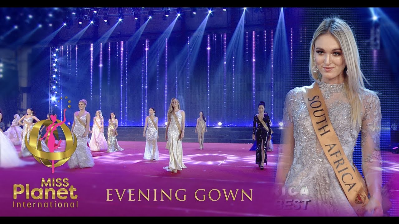 EVENING GOWN  Miss Planet international 2019