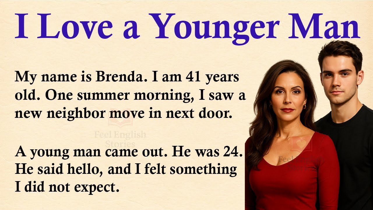 She Loved a Younger Man ✅ Emotional English Story (A1 | A2 Level) ✅