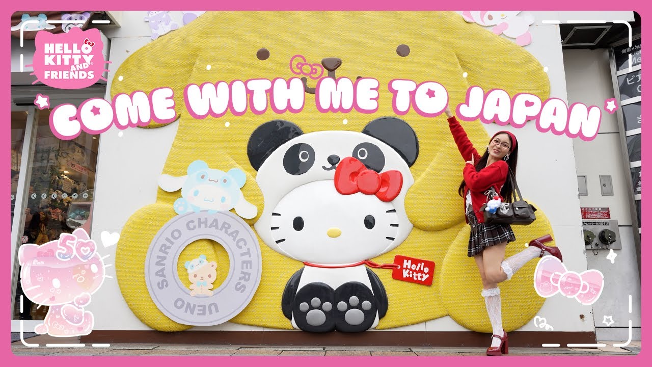 Sanrio Japan Travel Vlog with Jessica Vu! | Sanrio Puroland and More