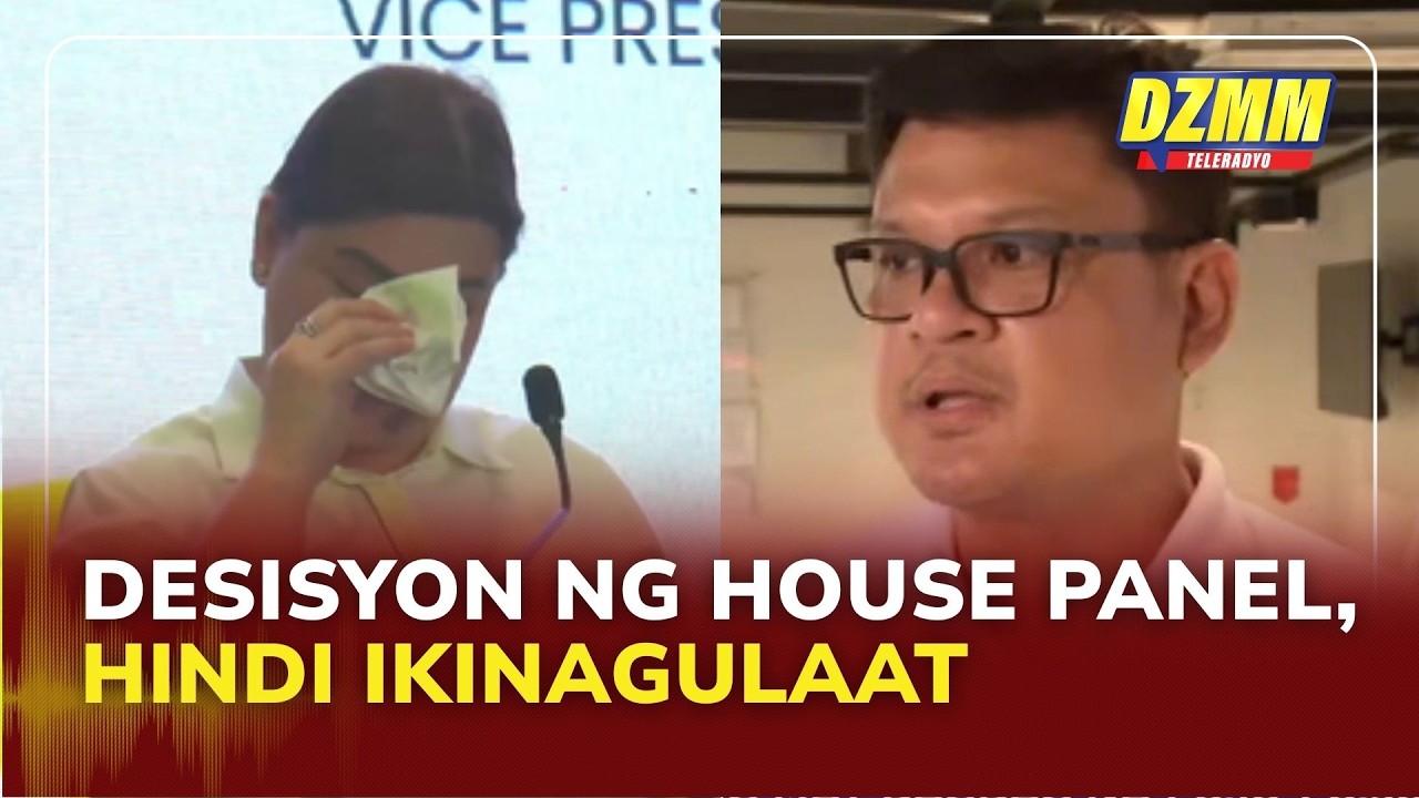 Rep. Duterte not surprised by justice panel vote on sister's impeachment raps | (05 March 2026)