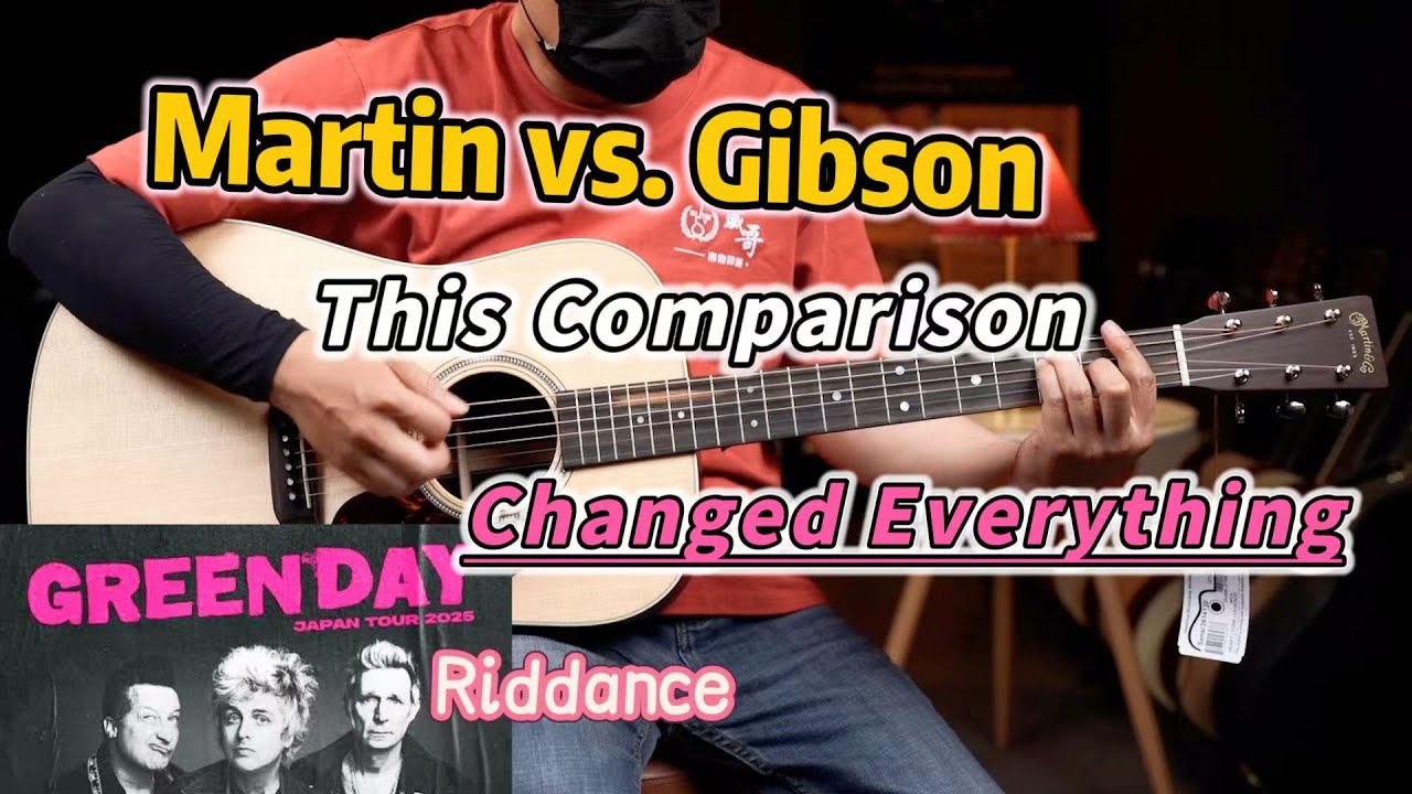 Good Riddance｜ A Deep Dive into Martin vs Gibson (D-16E / J-45 Special)