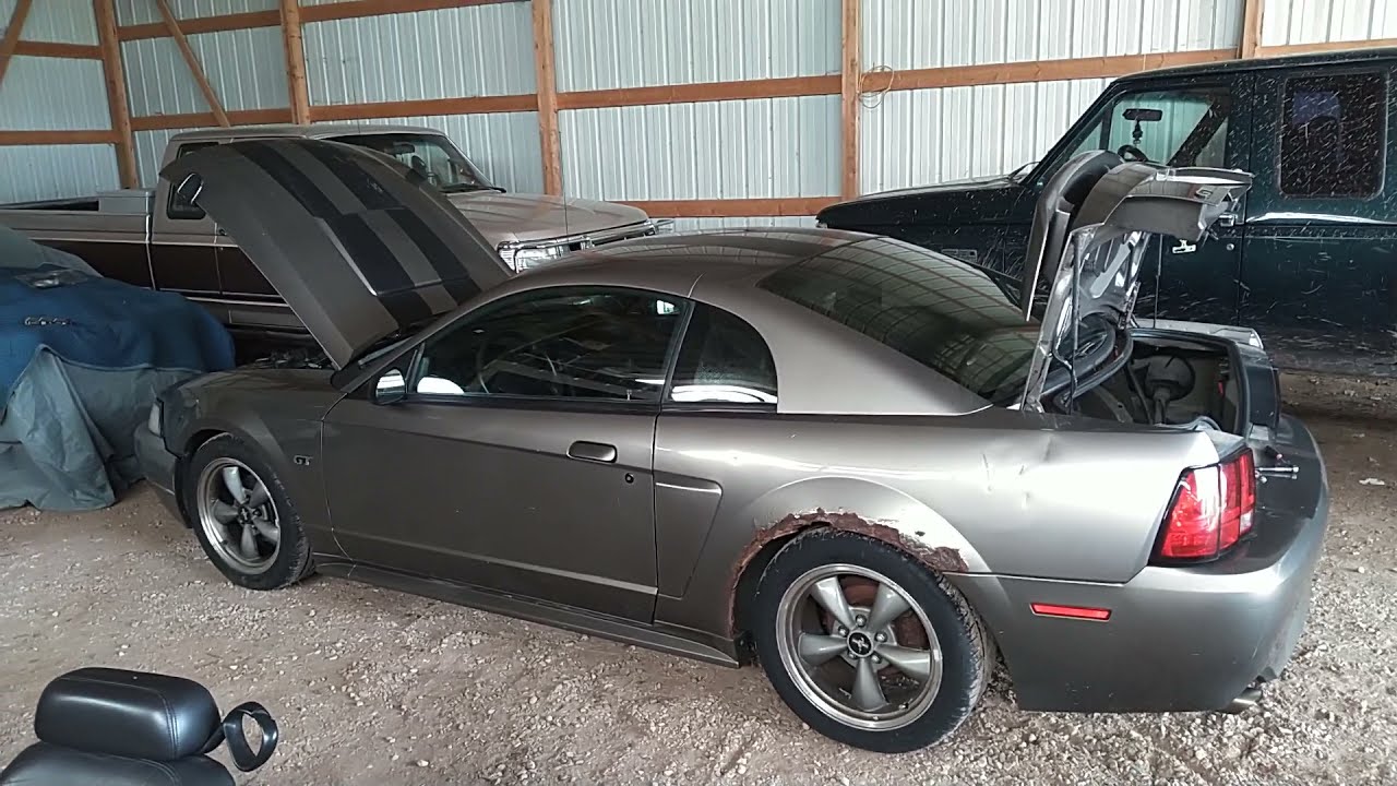 99 to 04 mustang spoiler removal and installation