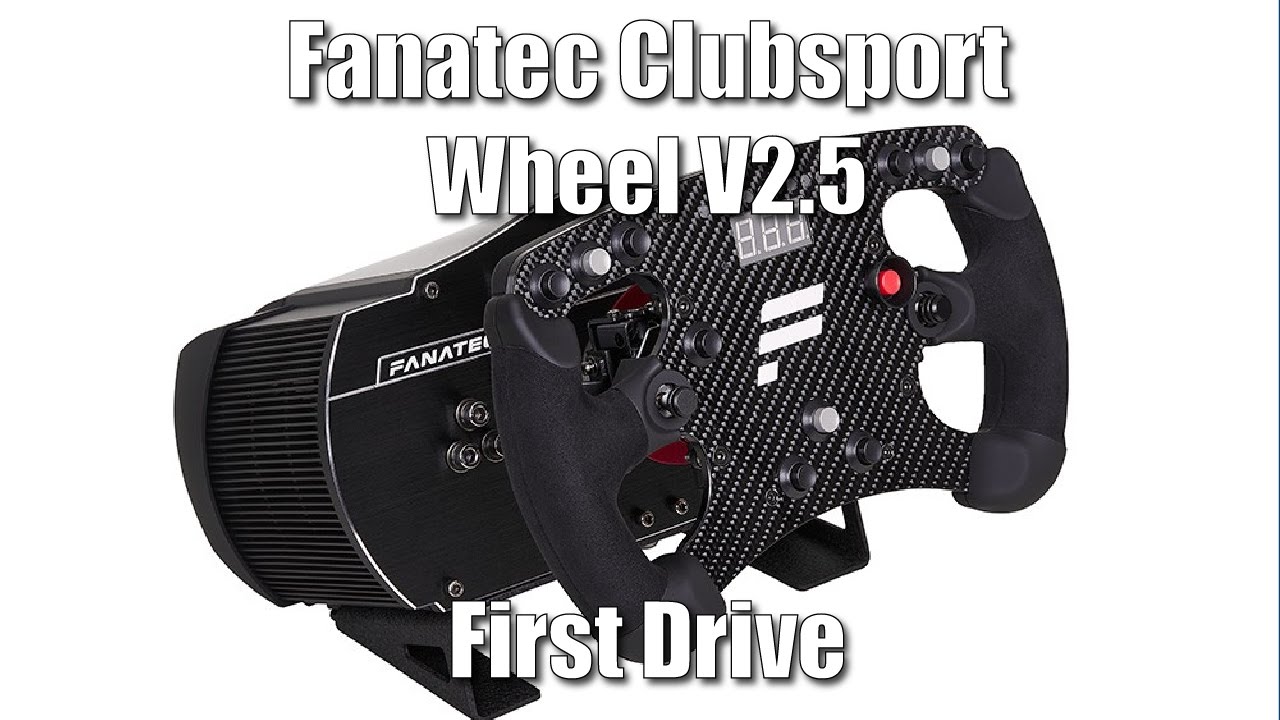 Fanatec Clubsport Wheel V2.5 - First Drive