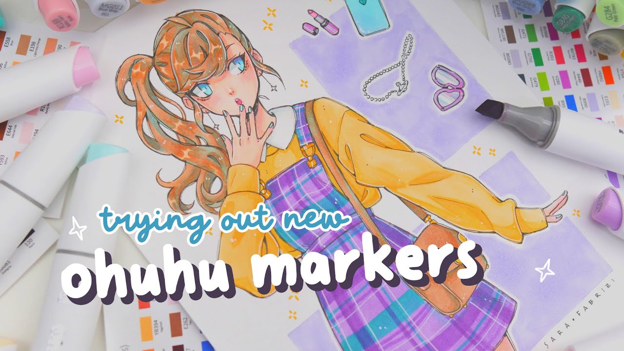 ✨ trying out new markers // ft. Kaala series by Ohuhu 💄