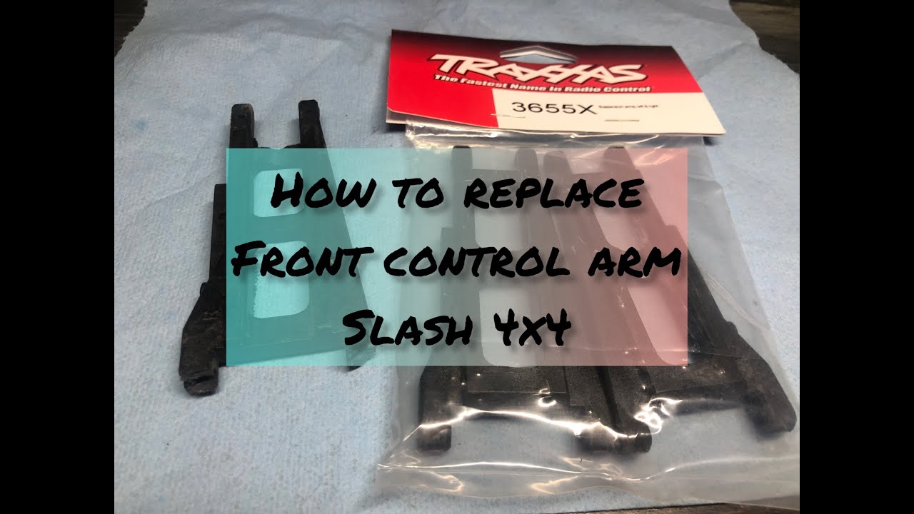 How to Replace Front Control Arm Slash 4x4