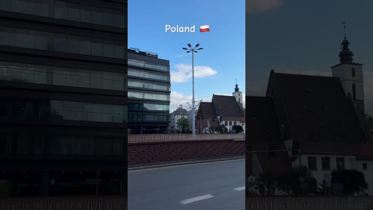 Poland Travel Vibes in One Shot 📸 #europe #explore #travelling #city
