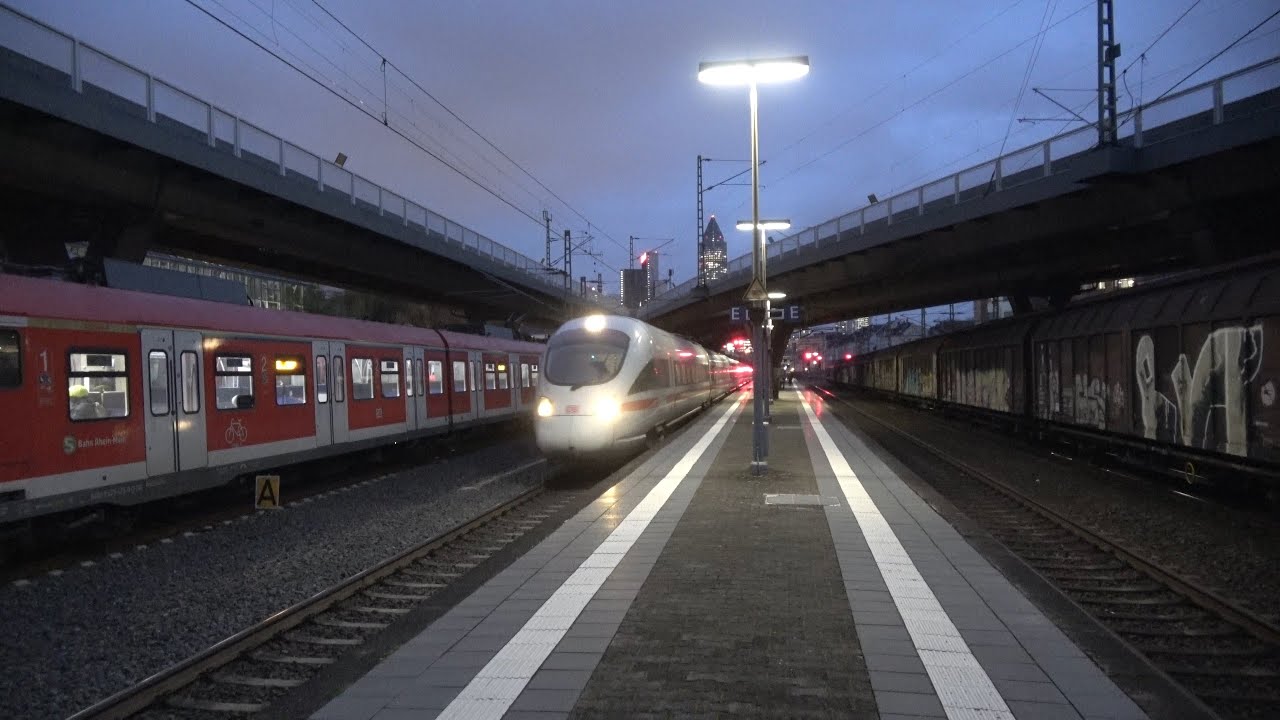 Zugverkehr in Frankfurt(Main) West