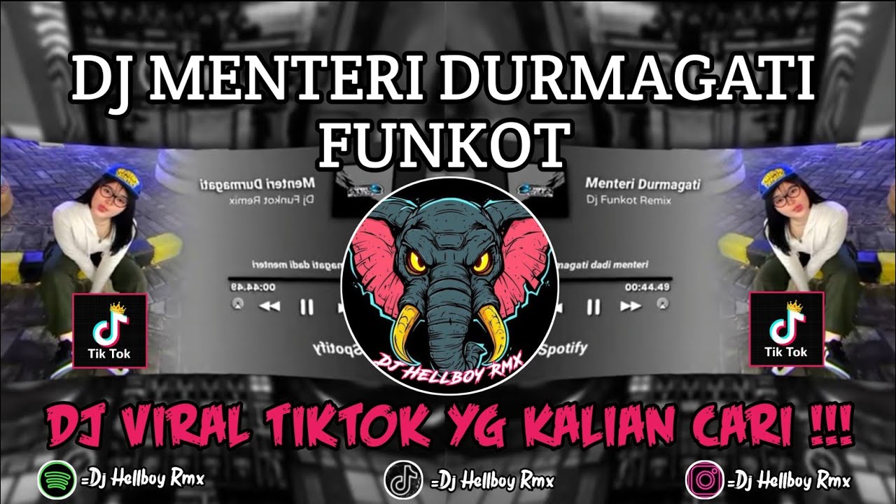 DJ MENTERI DURMAGATI FUNKOT || FUL SONG RETROHAND RMX VIRAL TIKTOK YANG KALIAN CARI 