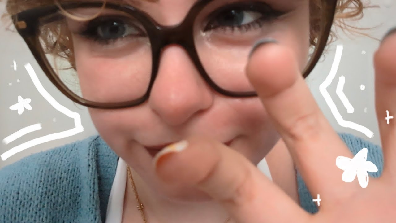 Lofi ASMR✨ breathy stuttering w/ anticipatory and periphal triggers☁️