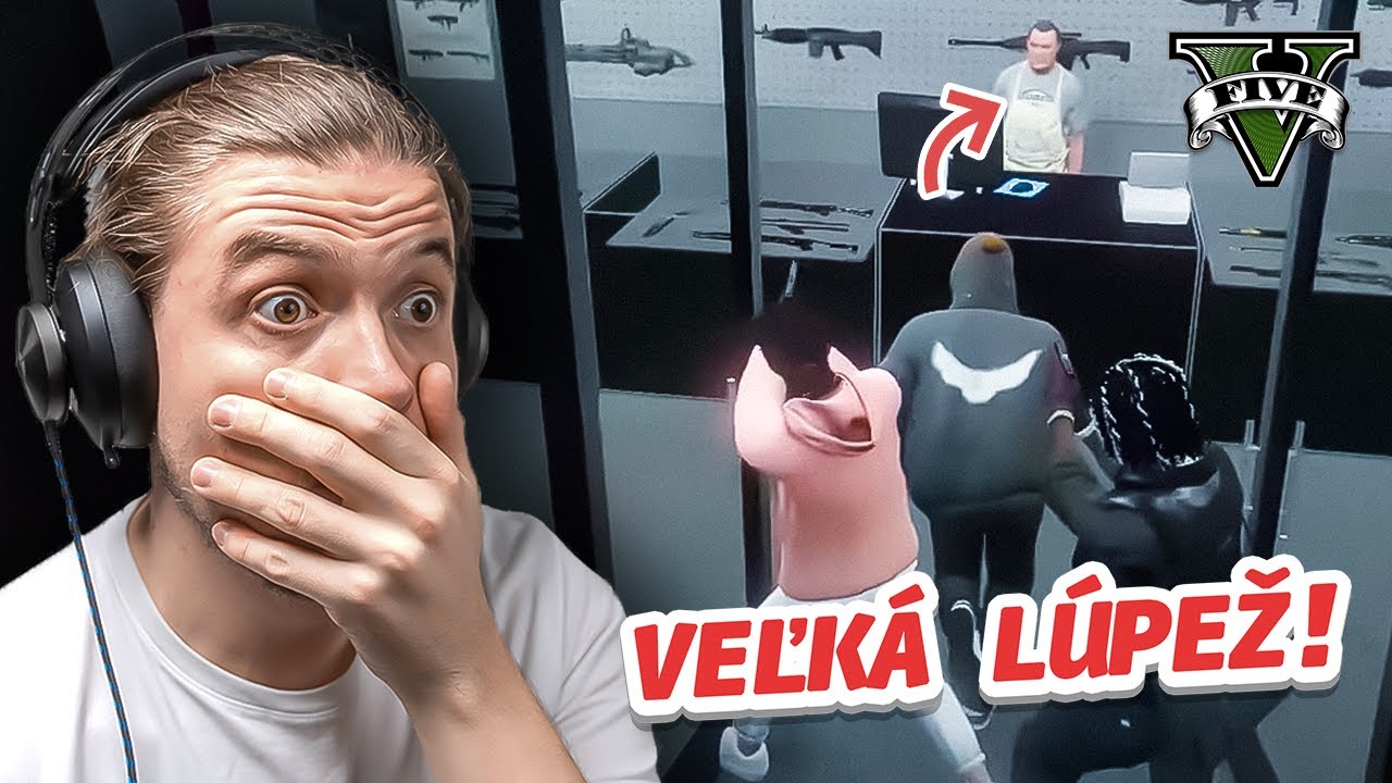Vykrádačka Ammu Nation, ktorá NEVYŠLA... GTA 5 Roleplay