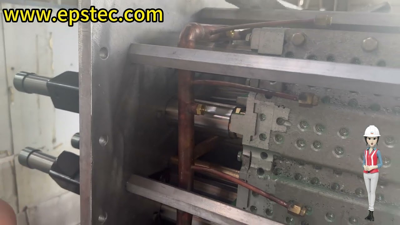 EPS insert block mold with back plate thickness 20mm