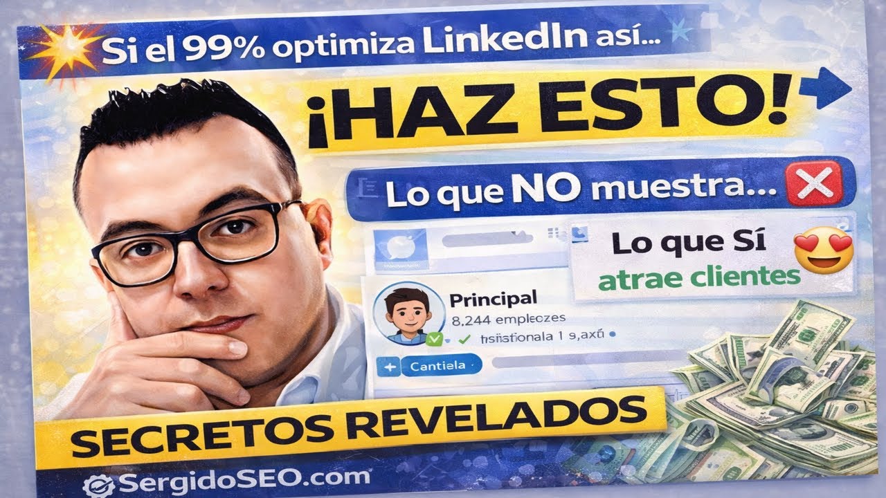 🔥C&oacute;mo atraer clientes en LinkedIn sin parecer vendedor 👉 #SEO en #Linkedin 2026 | SergidoSEO.