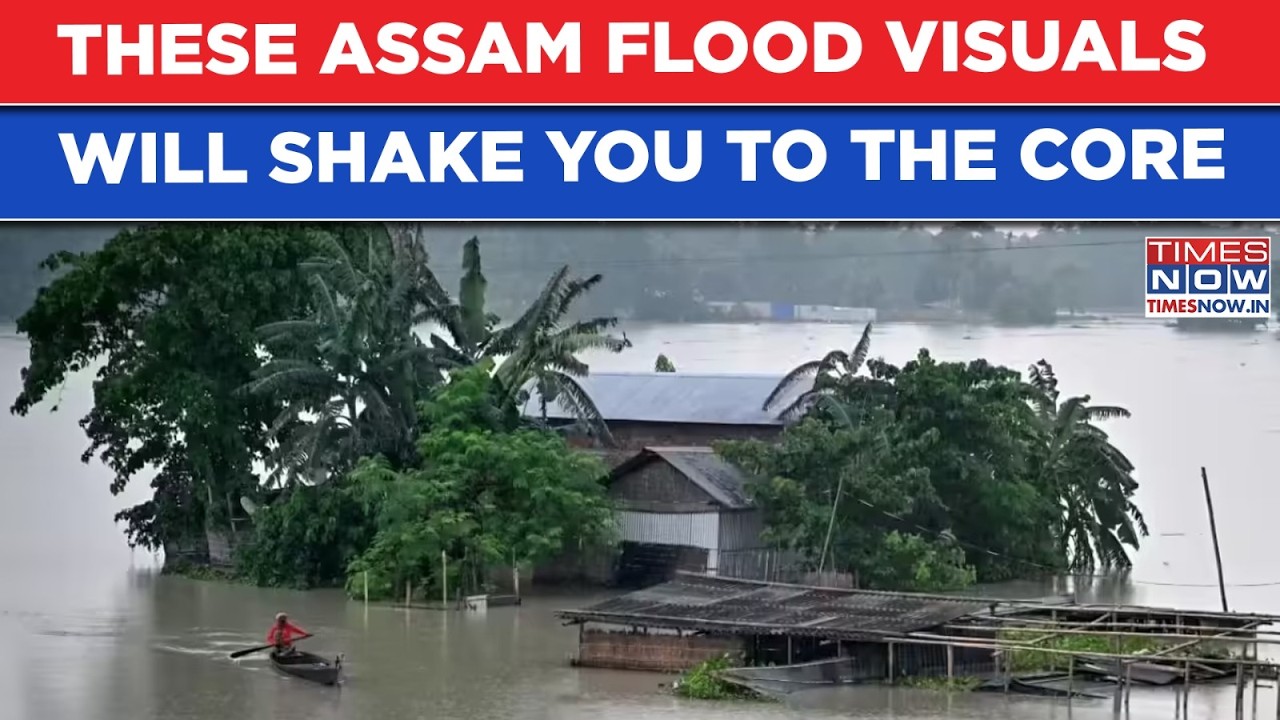 ASSAM FLOOD HORROR: Over 60 Killed, 4.45 Lakh Remain Affected, IAF Leads Massive Rescue Mission