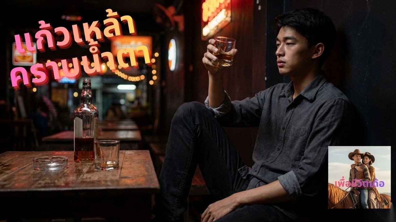 เพลงแก้วเหล้าคราบน้ำตา - Official MV | ดื่มความเจ็ब... แต่ตื่นด้วยความเข้มแข็ง