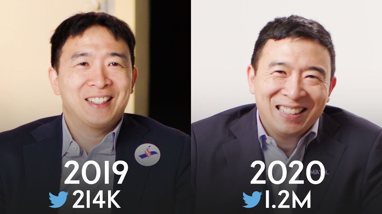 Andrew Yang: Same Interview, One Campaign Apart | Vanity Fair