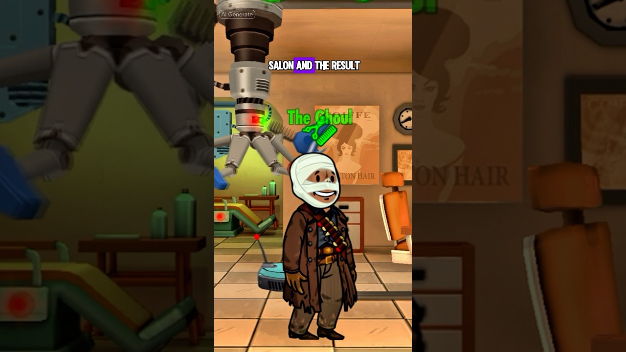 Unghouling the Ghoul: Fallout Shelter&rsquo;s Weirdest Glow Up #gaming #fallout #fyp