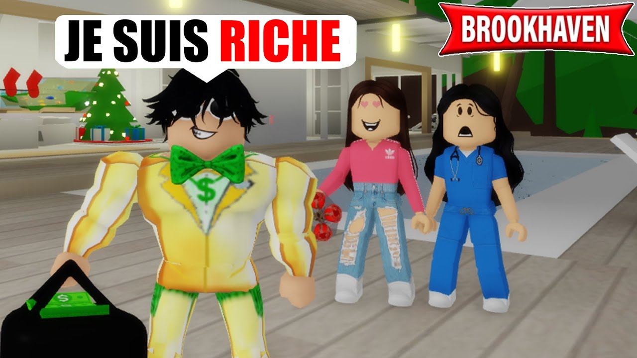 UNE JOURN&Eacute;E EN RICHE SUR BROOKHAVEN ! ROBLOX