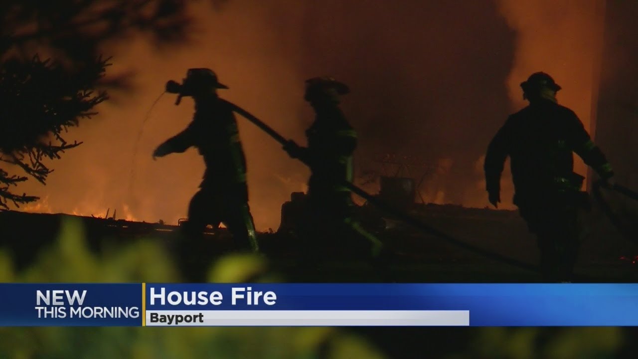 Several Departments Respond To Bayport Fire