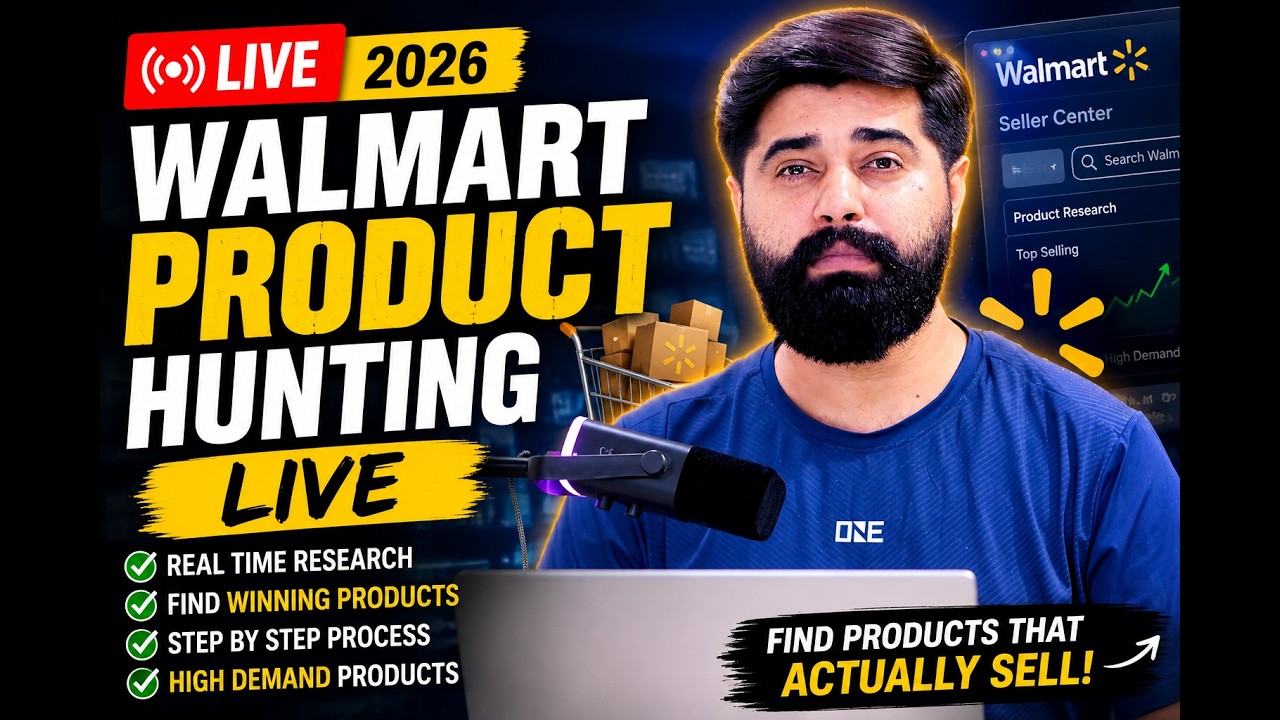 Walmart Product Hunting LIVE (2026) | Find Winning Wholesale Products Step by Step