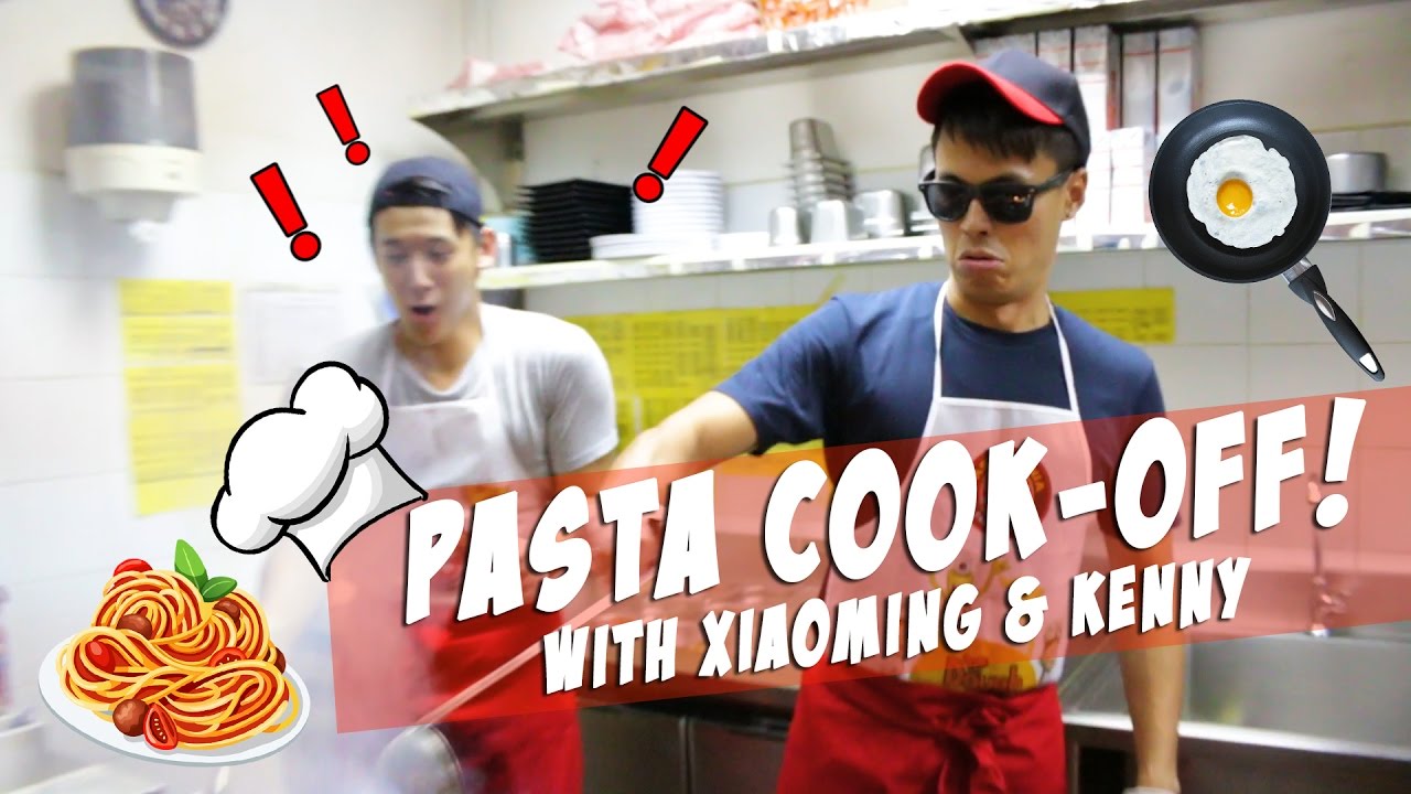 Pasta Cook-Off with Xiao Ming & Kenny! | SGAG