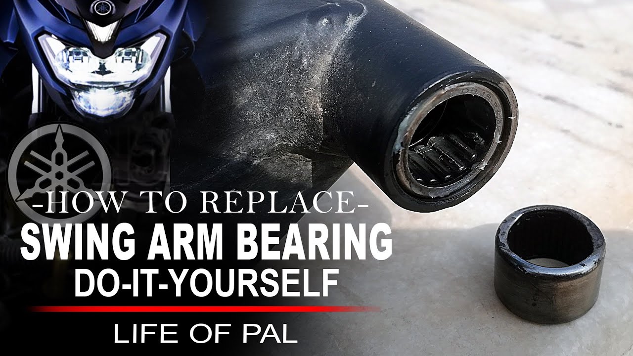 Replace & Grease Swing Arm Bush Bearing in HINDI | DIY
