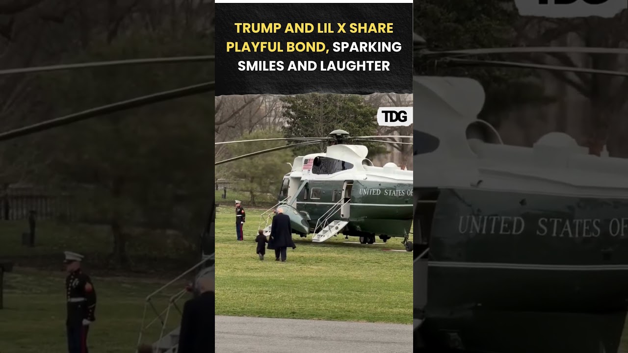 #watch | Trump Shares Joyful Moments with Musk&rsquo;s Son Lil X, Laughing and Playing Together #trump