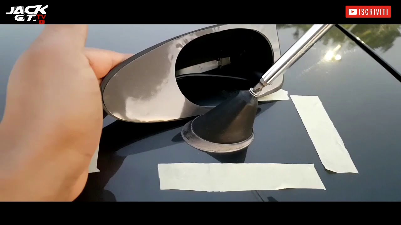 Montaggio Antenna Pinna Di Squalo Su Fiat Bravo