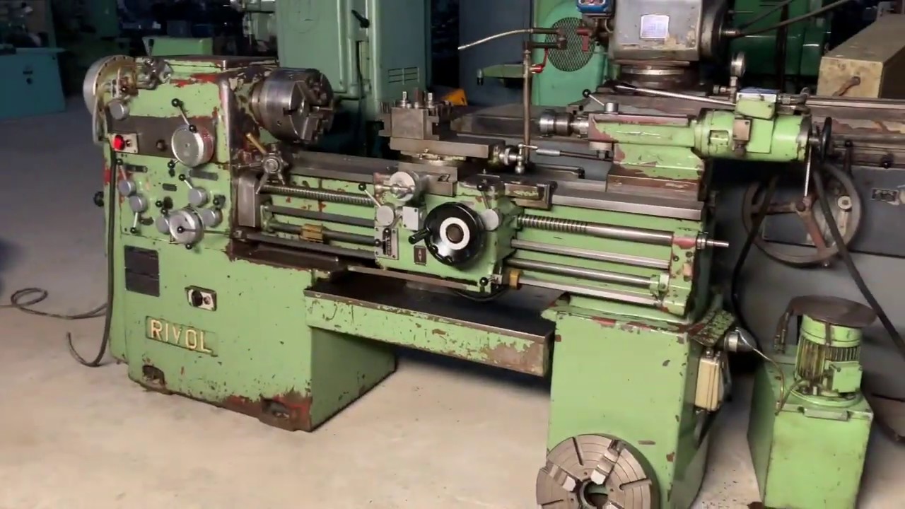 High-Production Lathe Machine - Rivol