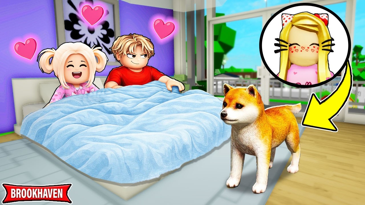 SZPIEGUJĘ Moje Trojaczki JAKO PIES w Brookhaven 😁 *śmieszne*