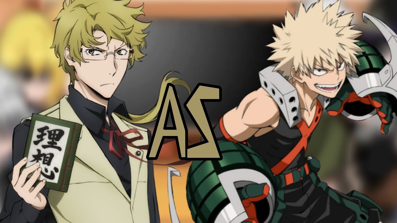 BSD react to Kunikida's past as Bakugou Katsuki | MHA / My hero academia / Bungo stray dogs | GCRV