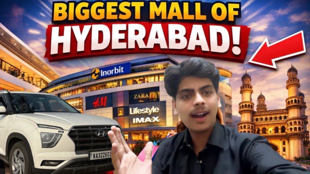 Biggest mall of Hyderabad full tour🤩| Musaibvlogs 