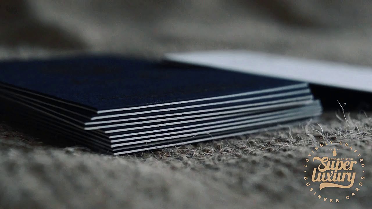 Super Luxury Business Cards UK  |  Duplex Cards