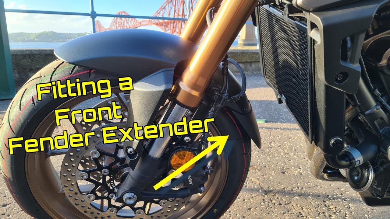 How to fit a Fender Extender to your motorcycle