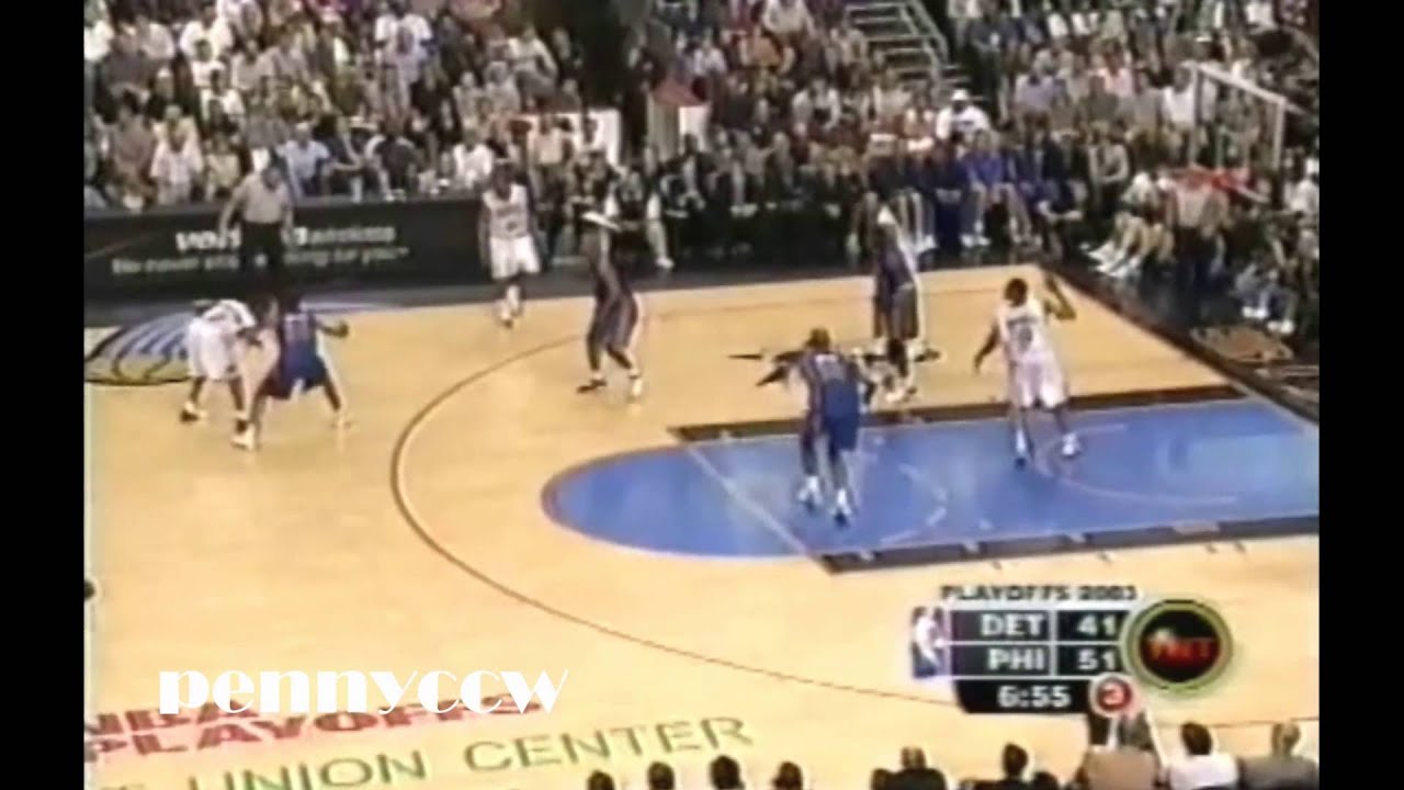 Allen Iverson Full Highlights vs. the Pistons - 2003 NBA Playoff Game 4