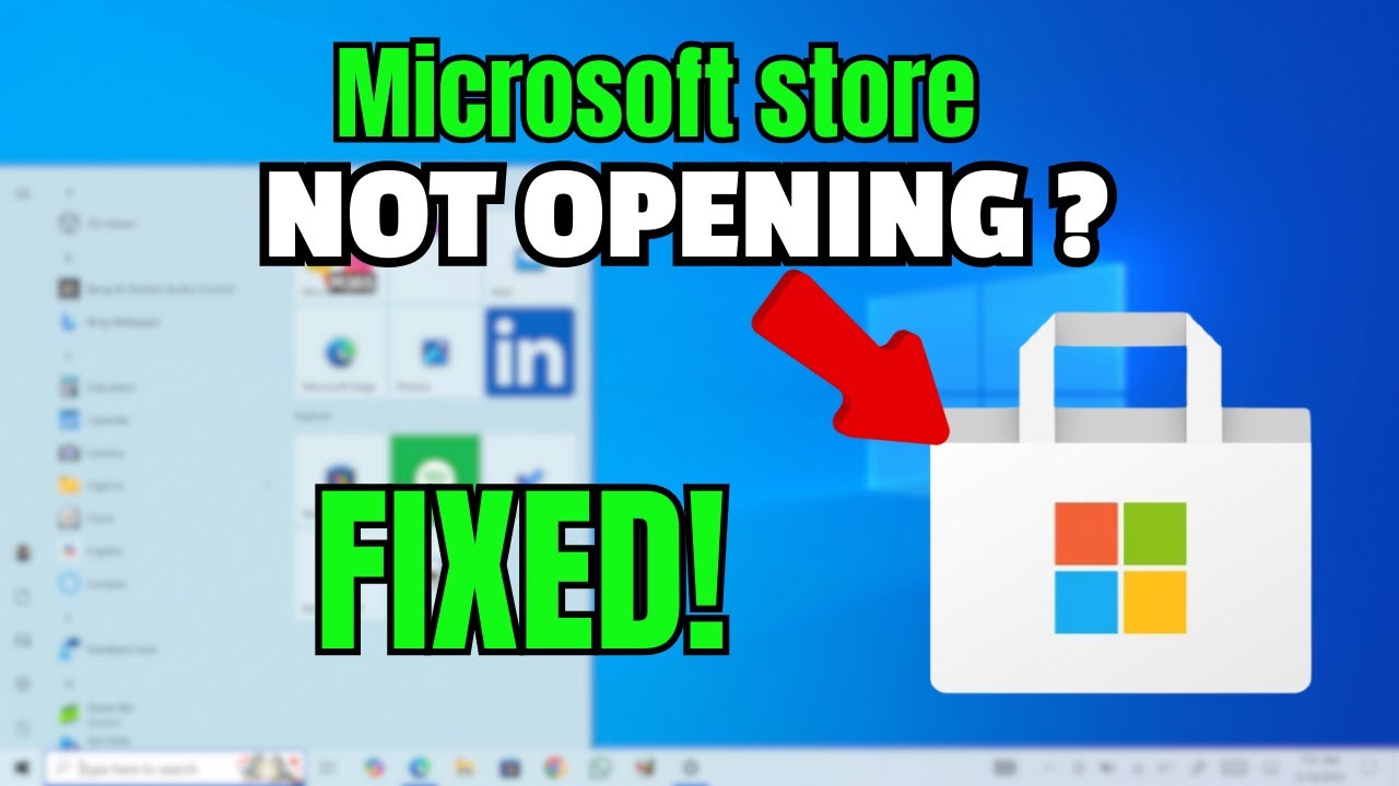 Reinstall microsoft store after removal | Microsoft store not working windows 10