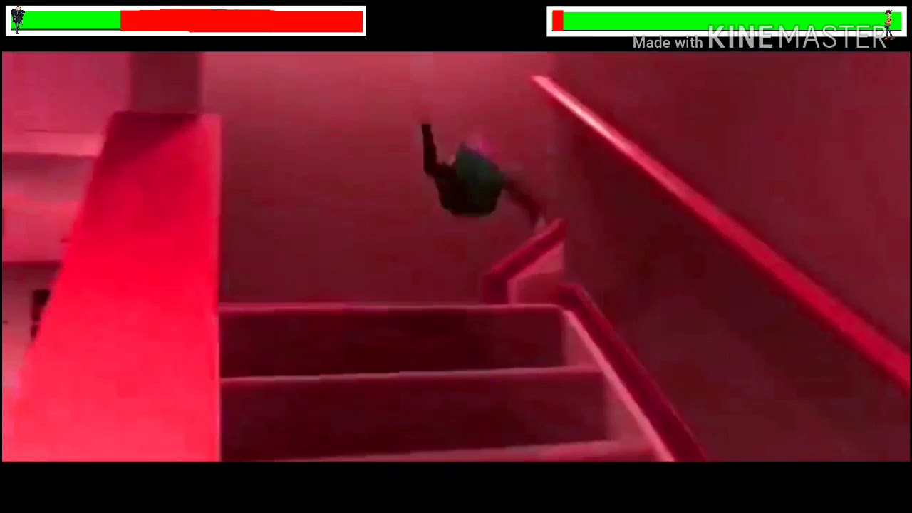 Gru vs. Woody with healthbars