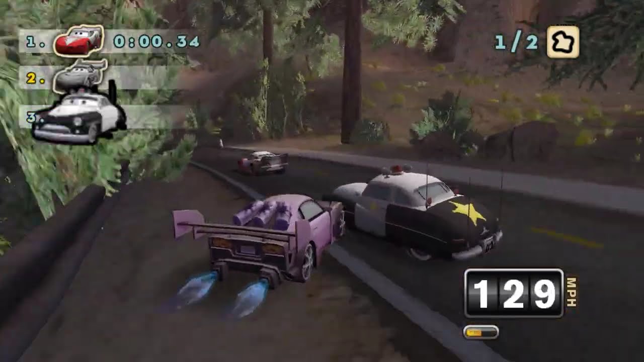 Cars: Mater-National [Wii] - Boost Gameplay - Dolphin Emulator